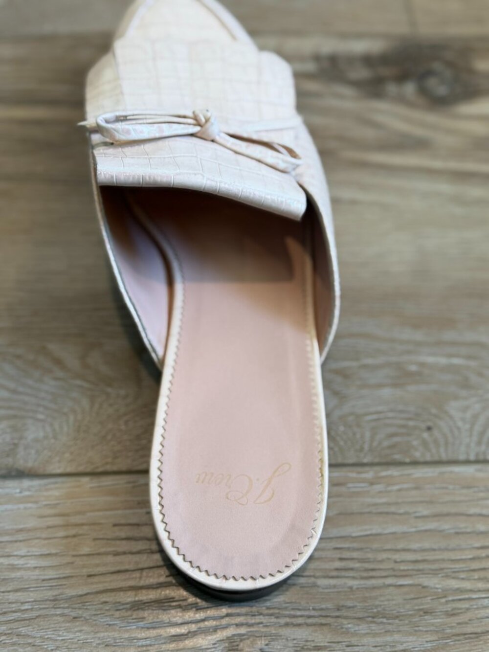 J Crew Academy Kiltie Loafer Mules Sz 9.5 - Picture 9 of 10